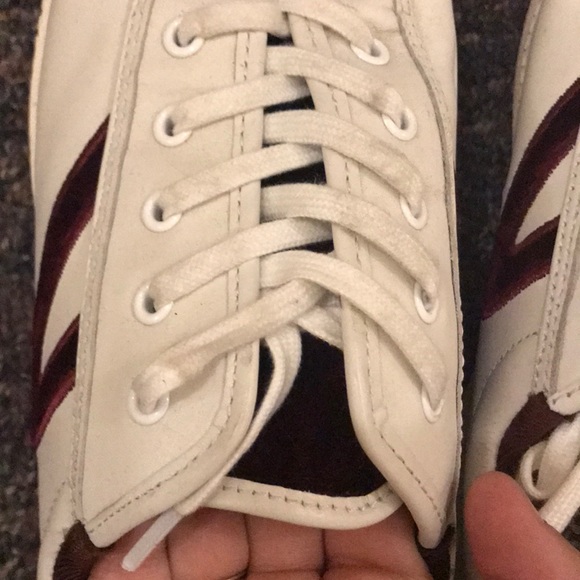 Red Velvet Tretorns - Picture 4 of 4